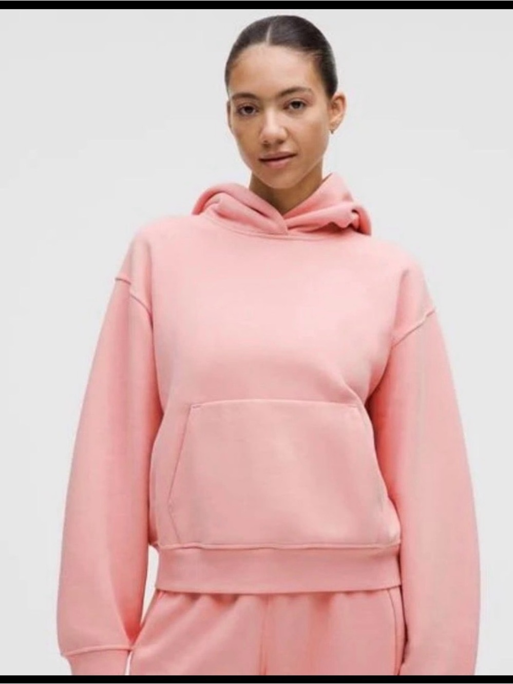 NWT Lululemon Women's Steady State Hoodie
Tea Rose size xs